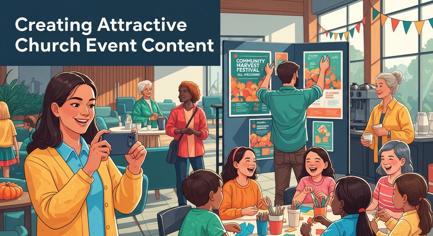 Attractive Church Event Content 