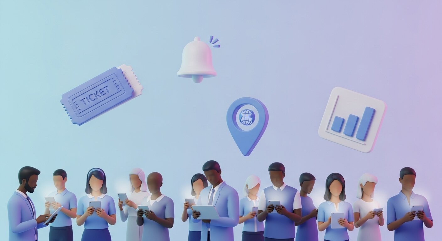 Best practices for mobile marketing at events.