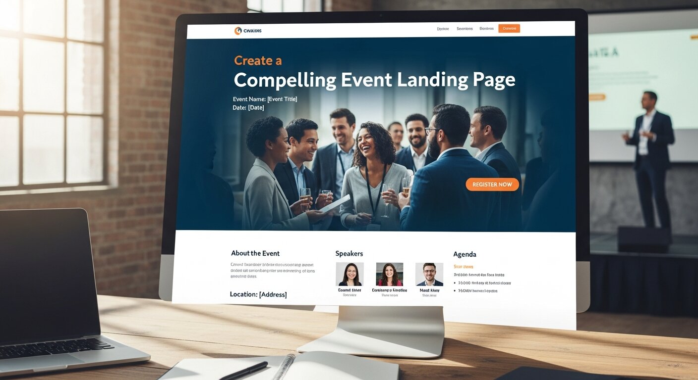 Compelling Event Landing Page 