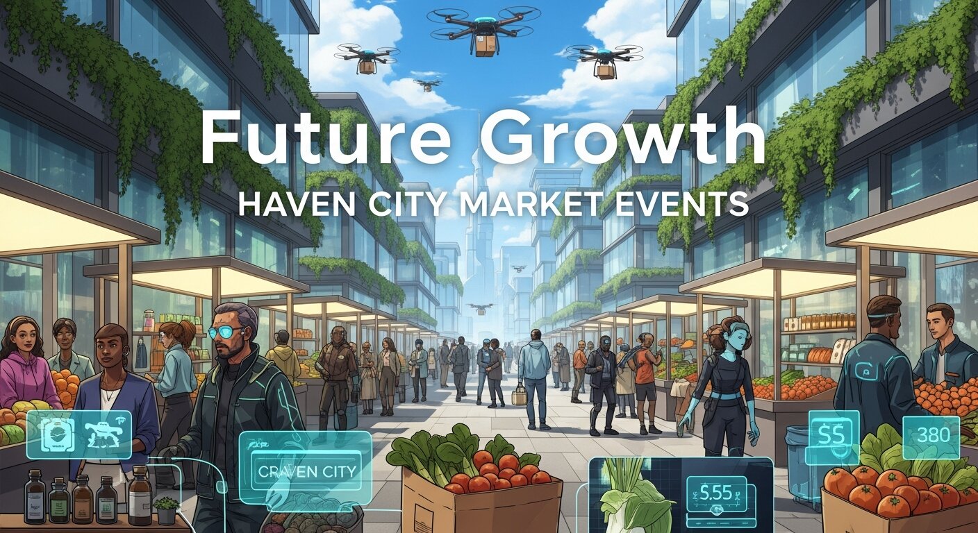 Growth of Haven City Market Events 