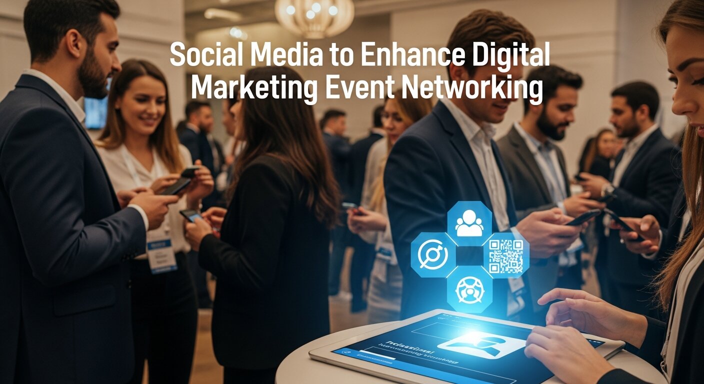 Social Media to Enhance Digital Marketing Event Networking 