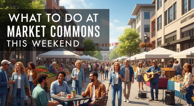What to Do at Market Commons This Weekend Market Commons weekend activities