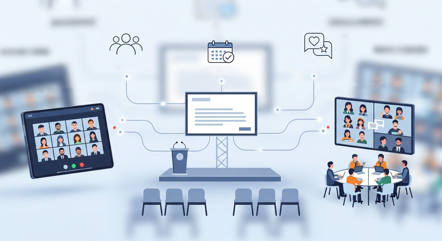 Choosing the right event format.