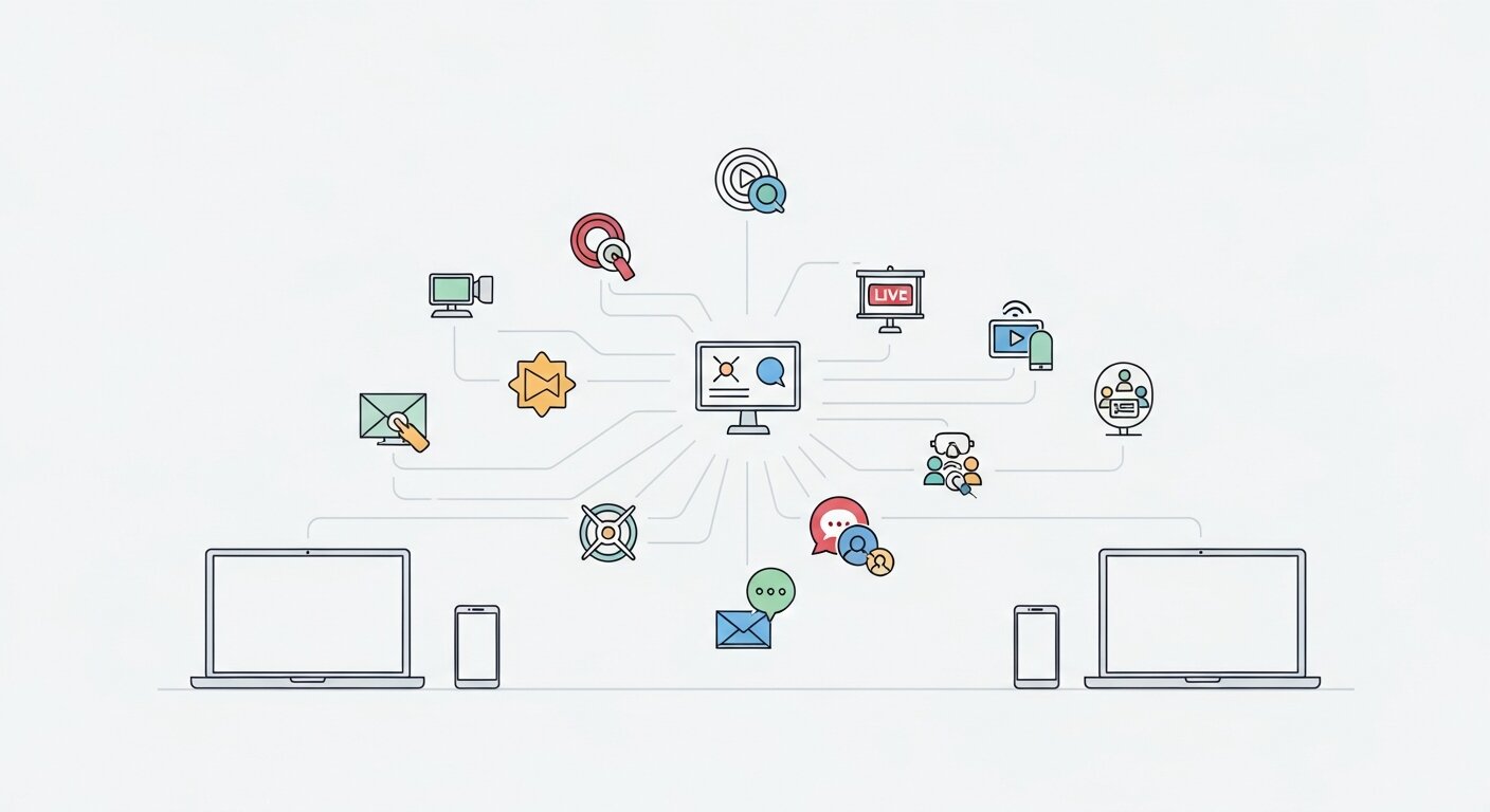 Virtual event software