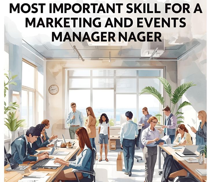Most Important Skills for a Marketing and Events Manager