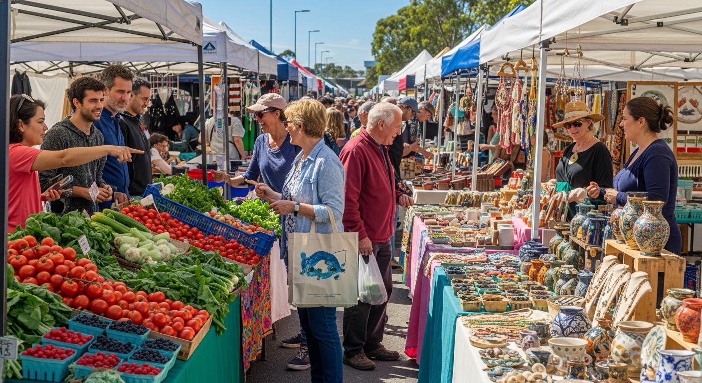 Supporting Local Communities Through Market Square Events