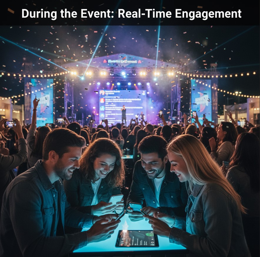 During the Event: Real-Time Engagement