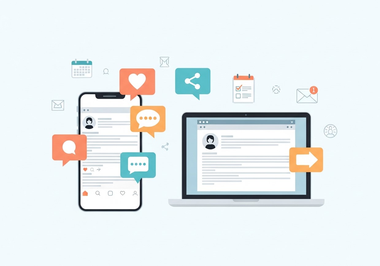 Post-Event Social Media Follow-Up