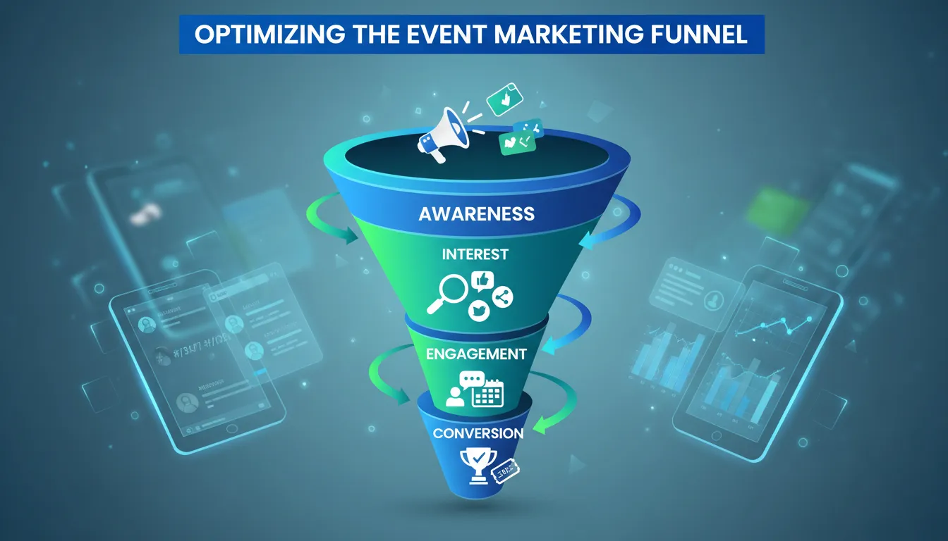 Event Marketing ROI funnel optimization
