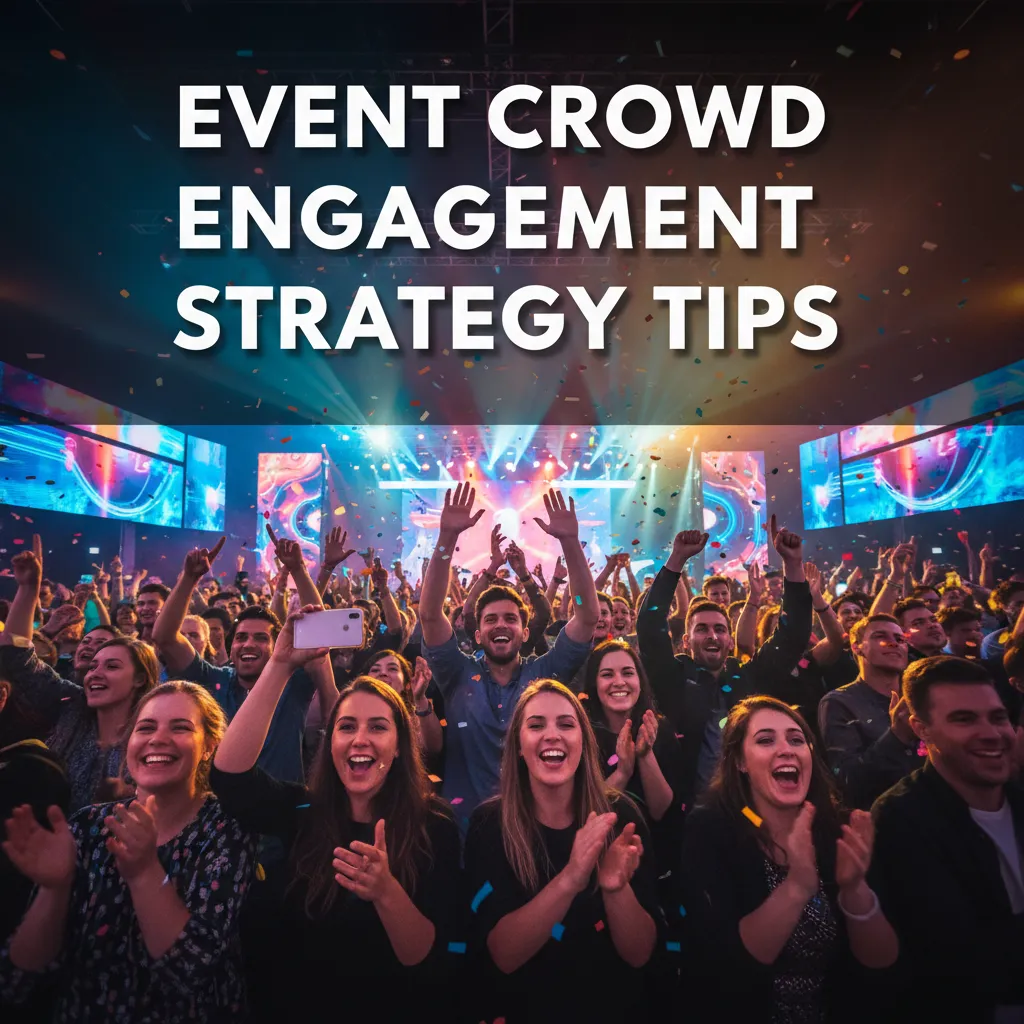 Event crowd engagement strategy tips