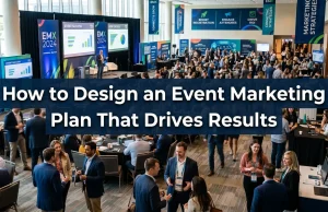 How to Design an Event Marketing Plan That Drives Results Event marketing plan strategy diagram