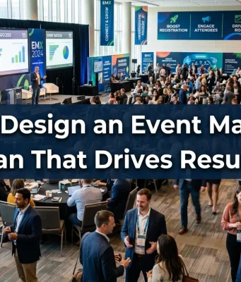 How to Design an Event Marketing Plan That Drives Results Event marketing plan strategy diagram
