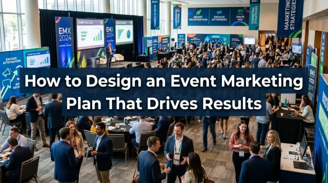 Event marketing plan strategy diagram