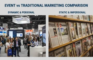 Event Marketing vs Traditional Marketing Examples for Better Business Growth Event Marketing vs Traditional Marketing Examples