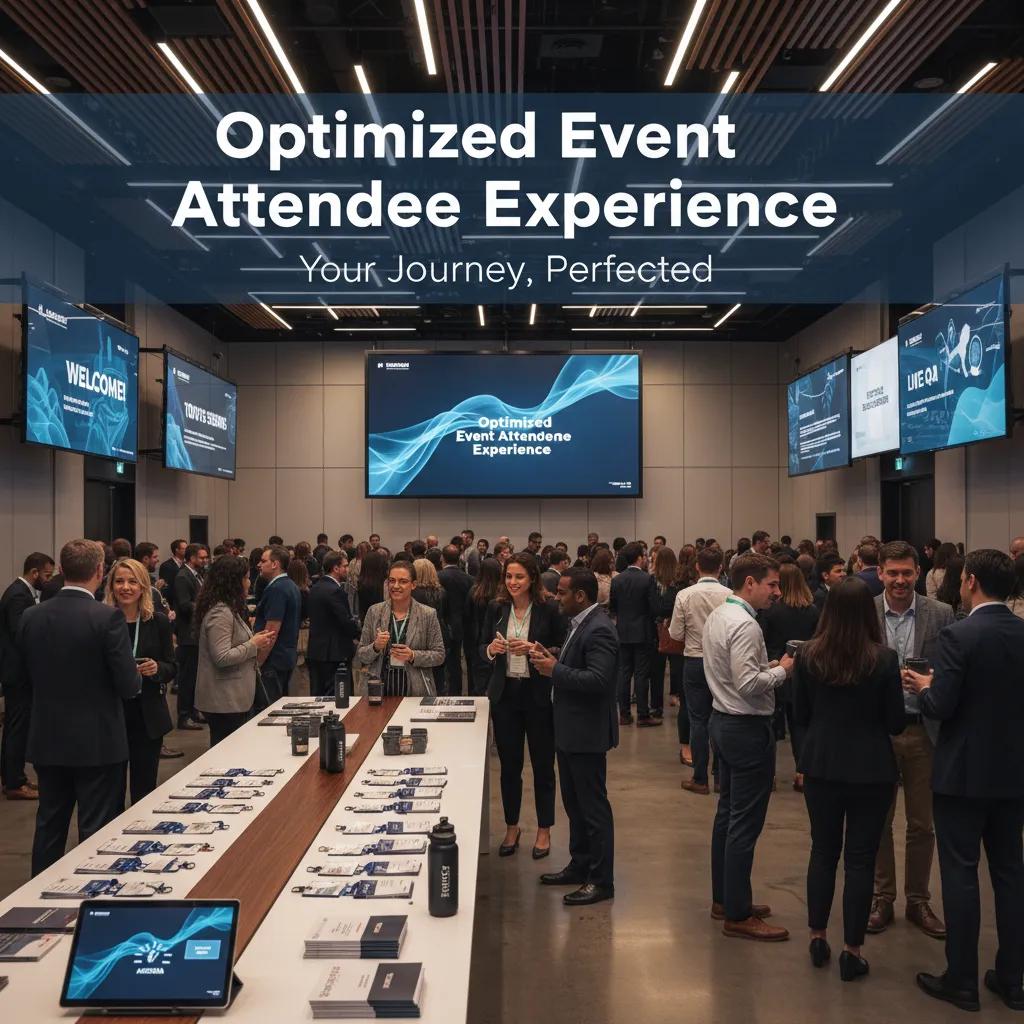 Optimized event attendee experience