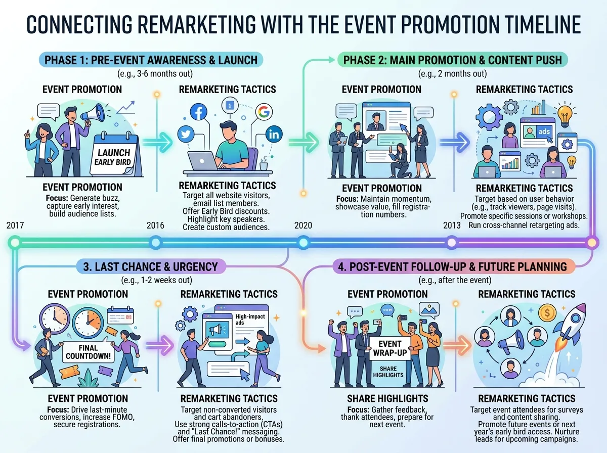 Connecting Remarketing With the Event Promotion Timeline