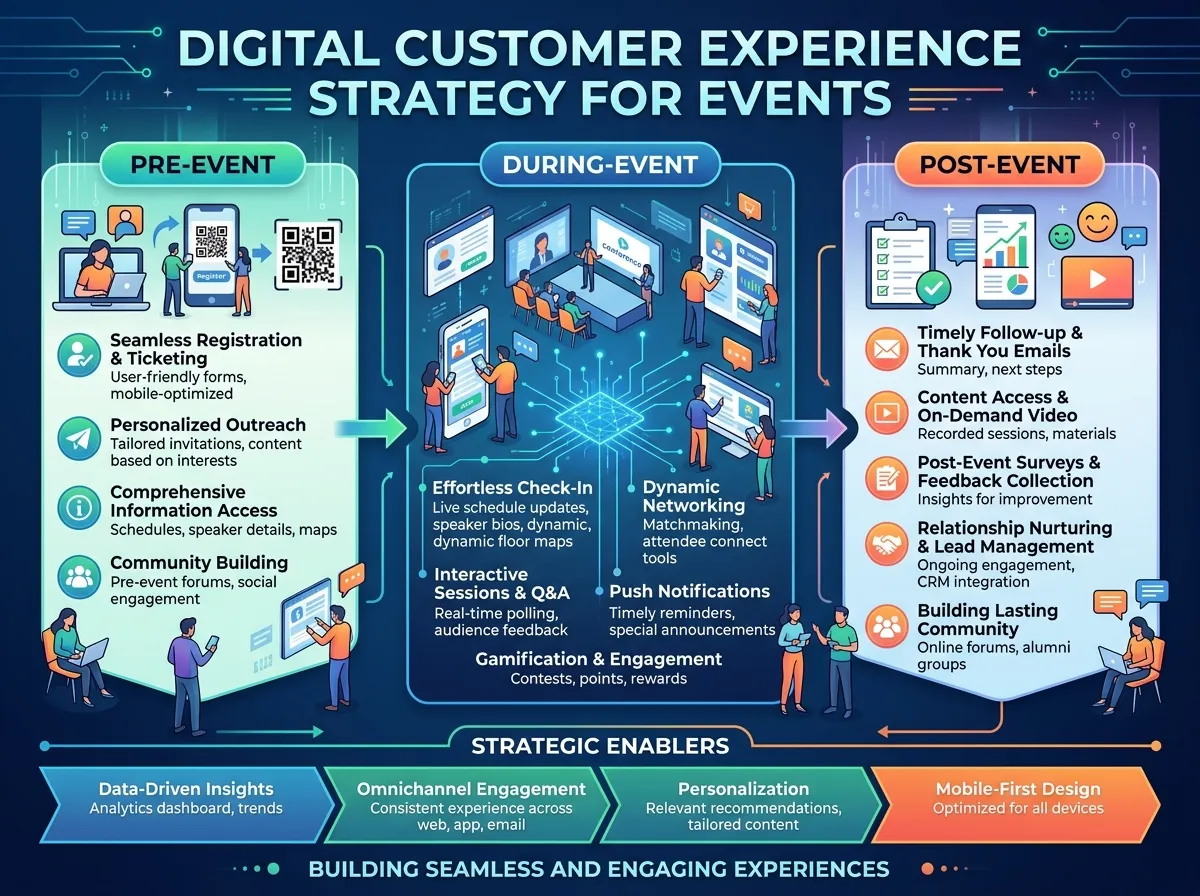 Digital Customer Experience Strategy for Events