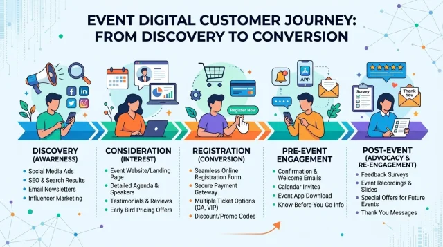 Event Digital Customer Journey From Discovery to Conversion Event Digital Customer Journey From Discovery to Conversion