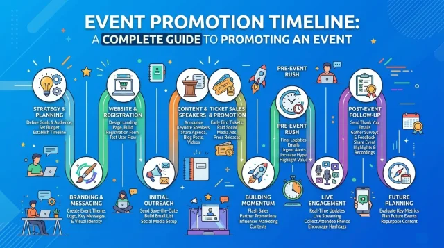 Event Promotion Timeline A Complete Guide to Promoting an Event Event Promotion Timeline A Complete Guide to Promoting an Event