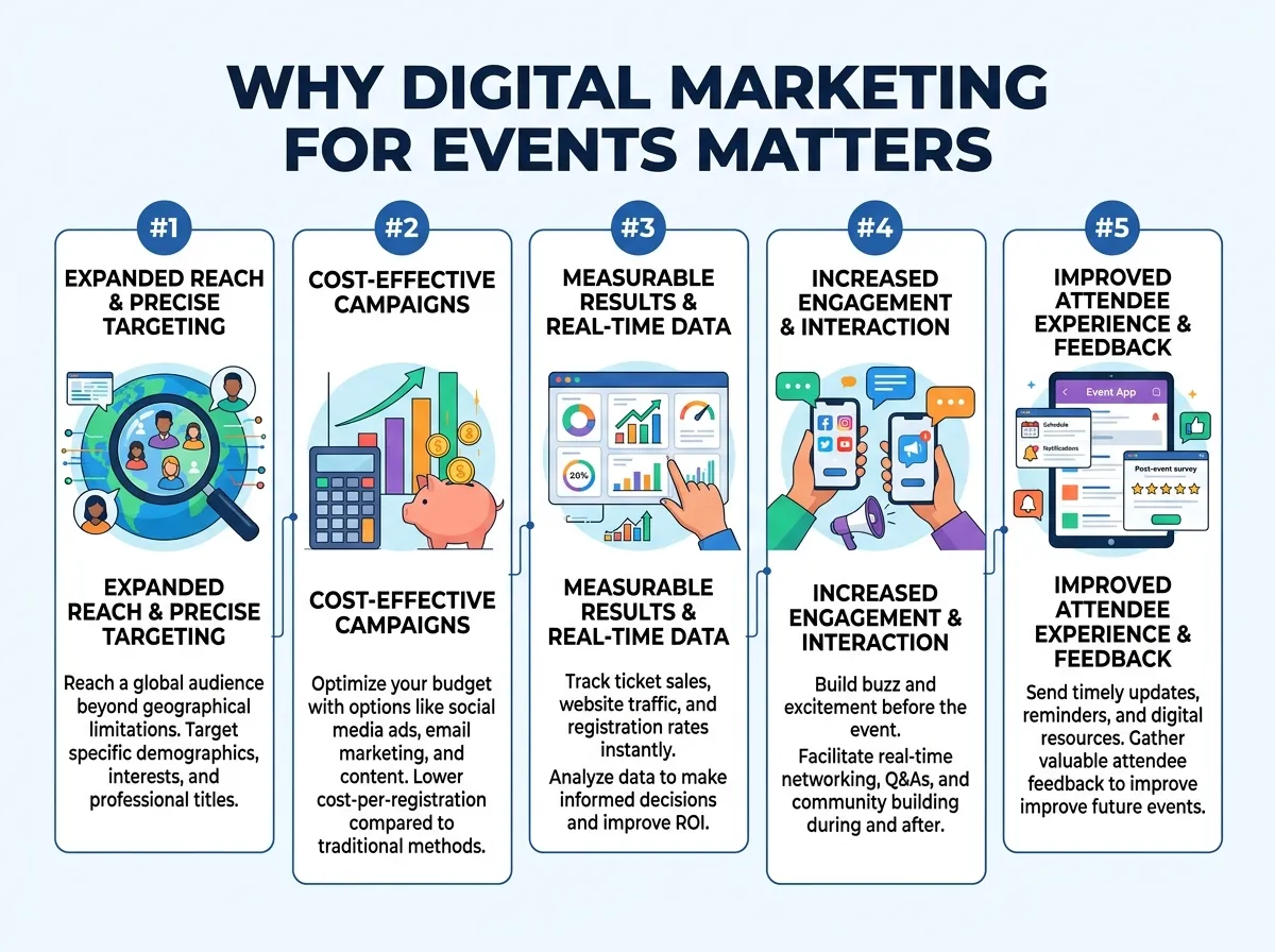 Why Digital Marketing for Events Matters