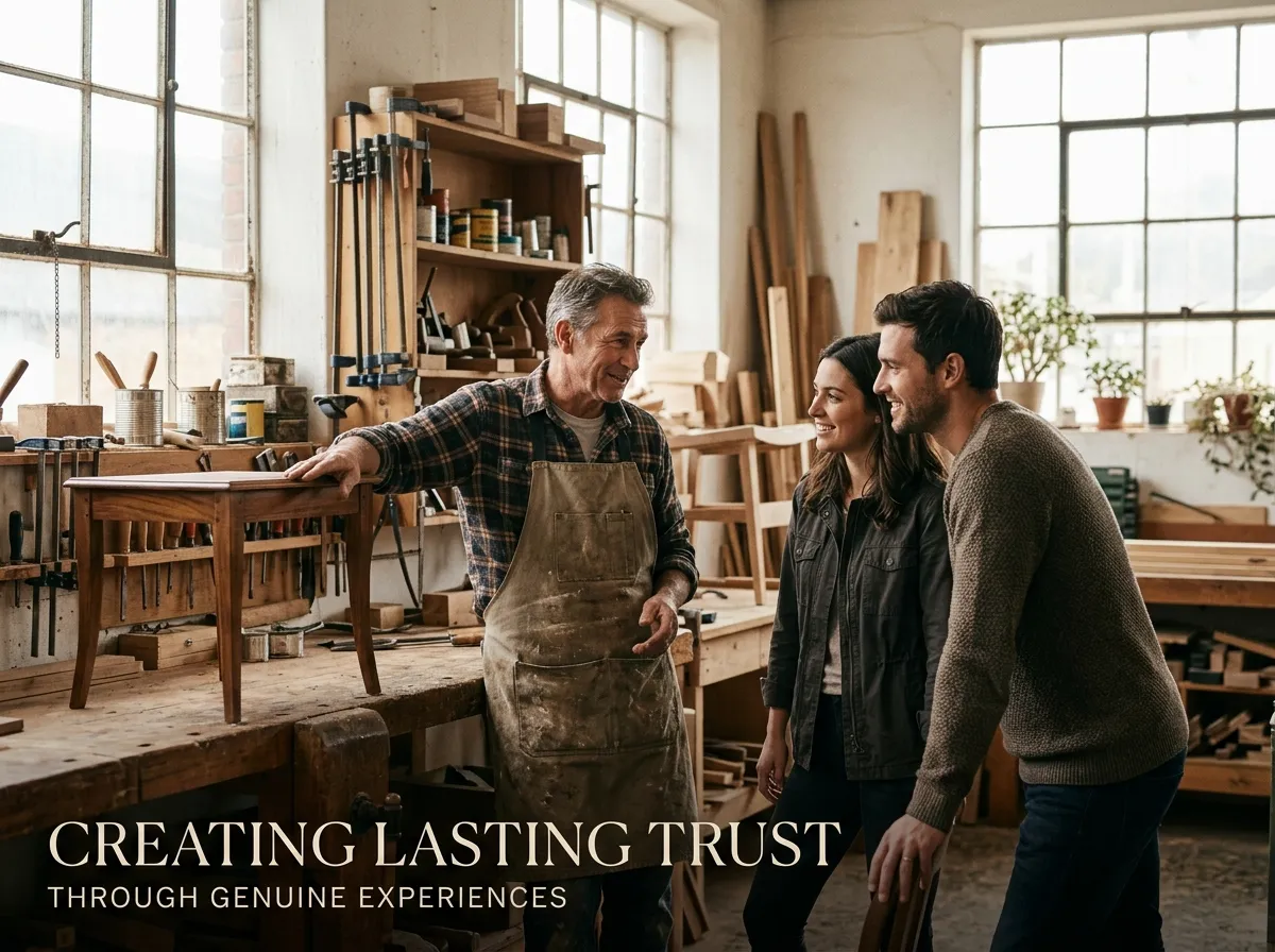 Creating Lasting Trust Through Genuine Experiences