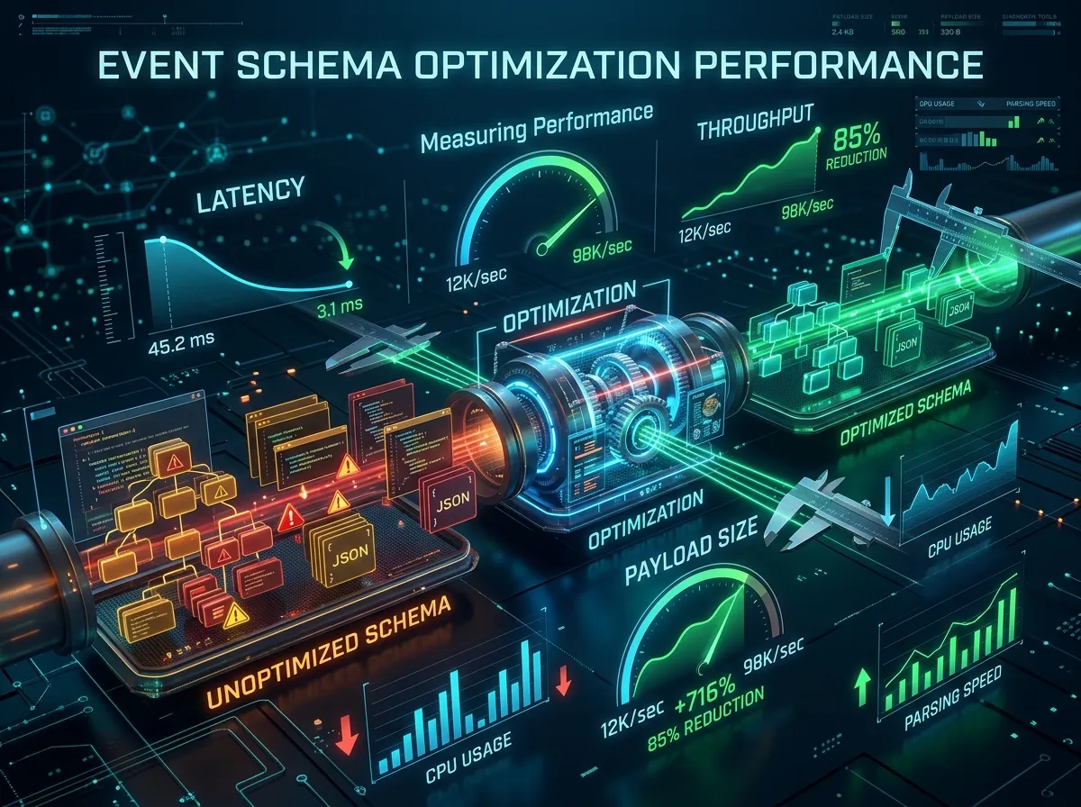 Measuring Event Schema Optimization Performance