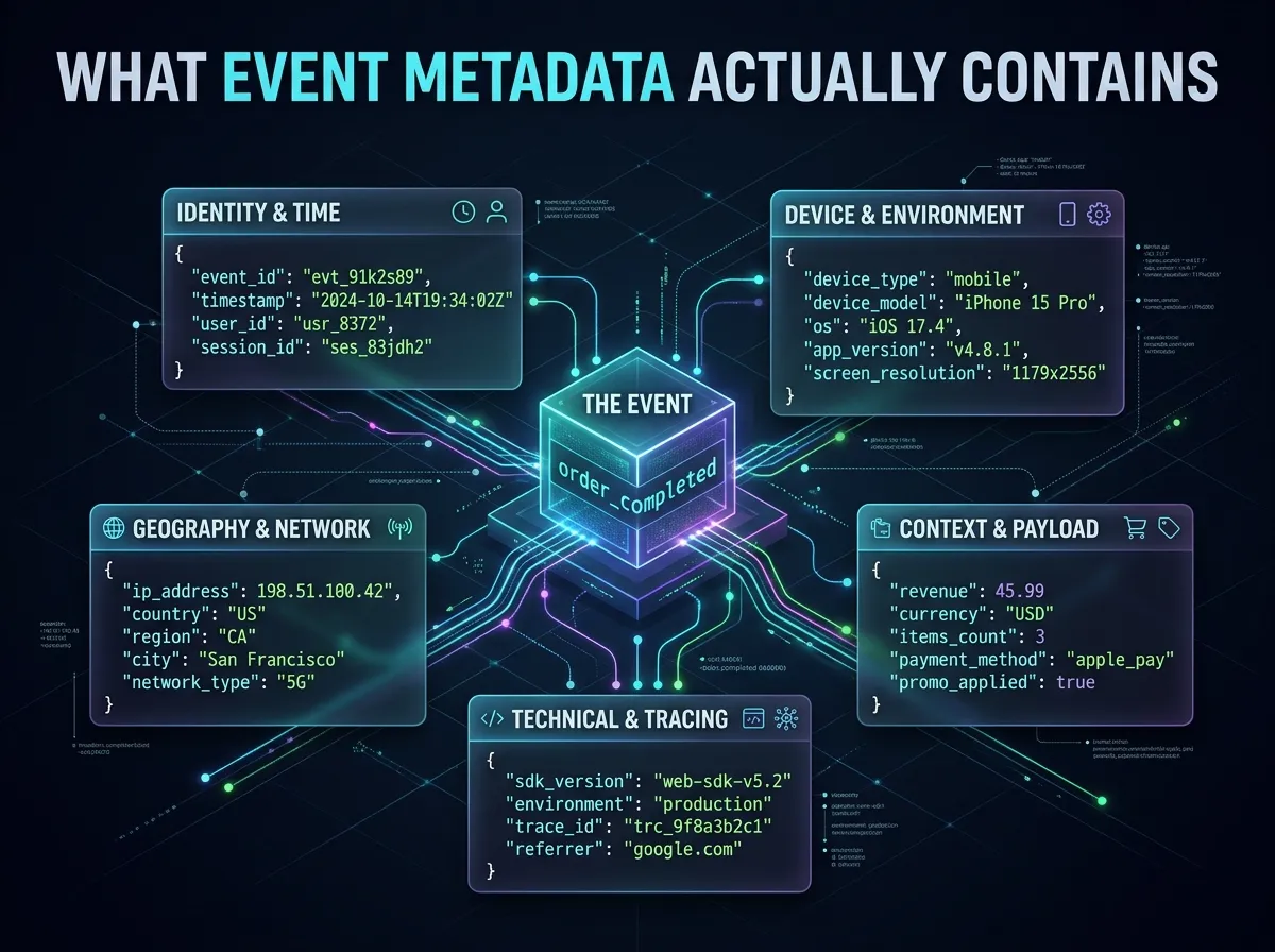 What Event Metadata Actually Contains