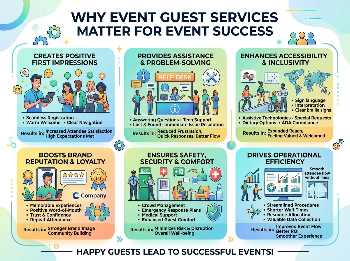 Why Event Guest Services Matter for Event Success